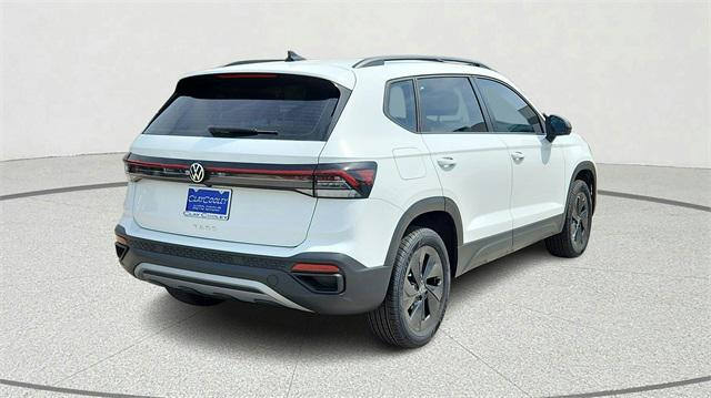 new 2025 Volkswagen Taos car, priced at $25,718