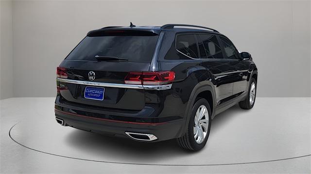 used 2021 Volkswagen Atlas car, priced at $23,000