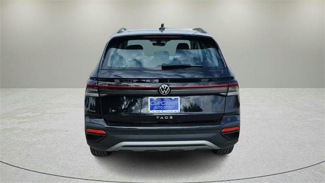 new 2025 Volkswagen Taos car, priced at $25,833