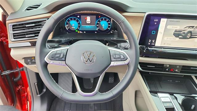 new 2025 Volkswagen Atlas car, priced at $43,876