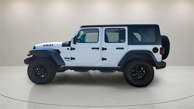 used 2021 Jeep Wrangler car, priced at $31,309