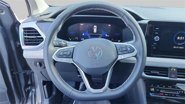 new 2025 Volkswagen Taos car, priced at $28,323