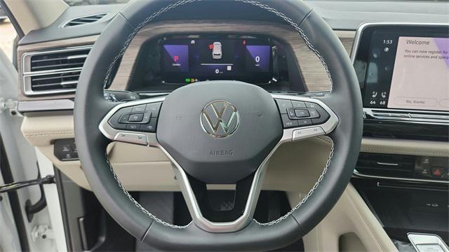 new 2025 Volkswagen Atlas car, priced at $46,607