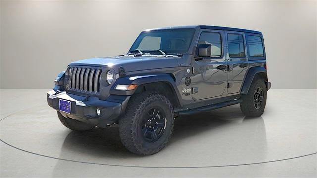 used 2020 Jeep Wrangler Unlimited car, priced at $29,825