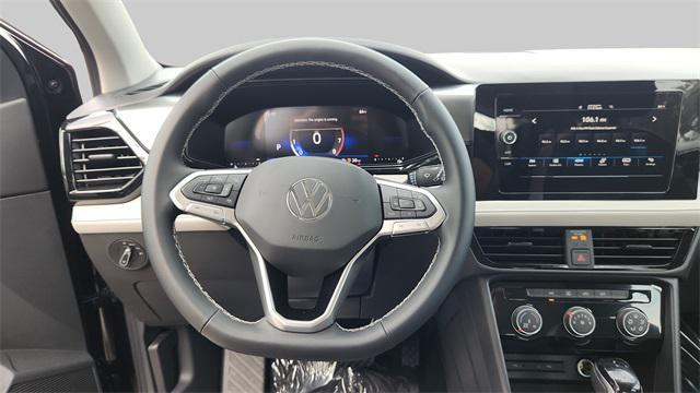 new 2025 Volkswagen Taos car, priced at $26,643