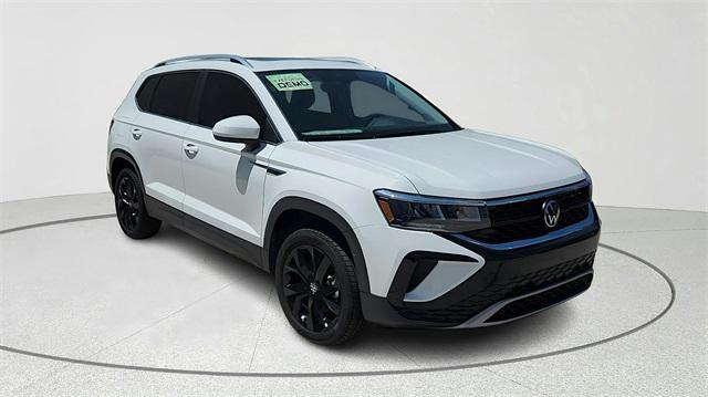 new 2024 Volkswagen Taos car, priced at $27,500