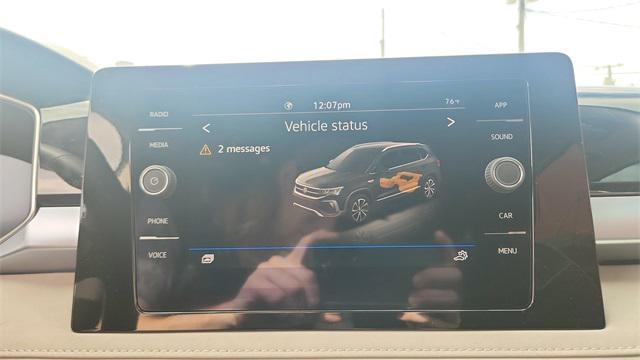 new 2025 Volkswagen Taos car, priced at $29,163