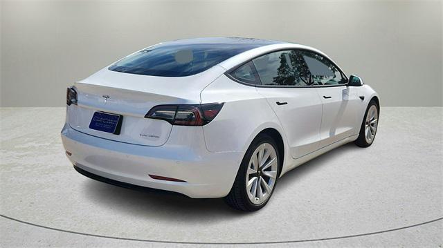 used 2022 Tesla Model 3 car, priced at $27,888