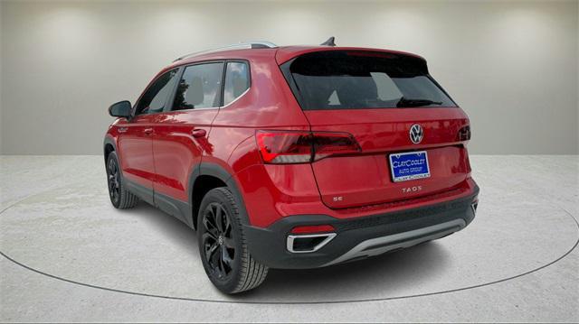 new 2023 Volkswagen Taos car, priced at $24,555