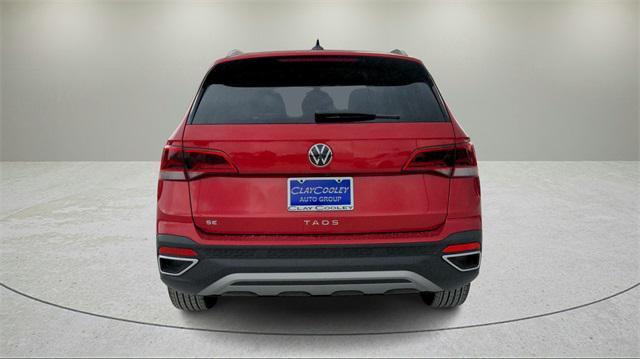 new 2023 Volkswagen Taos car, priced at $24,555