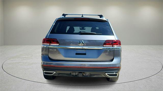 used 2023 Volkswagen Atlas car, priced at $35,500