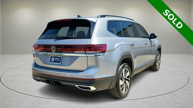 used 2024 Volkswagen Atlas car, priced at $37,777