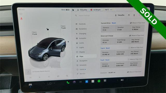 used 2023 Tesla Model Y car, priced at $37,777