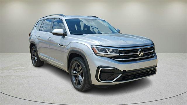 used 2021 Volkswagen Atlas car, priced at $19,600