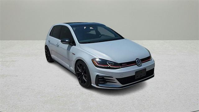 used 2021 Volkswagen Golf GTI car, priced at $24,500
