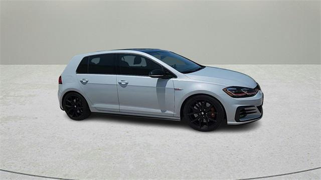 used 2021 Volkswagen Golf GTI car, priced at $24,500