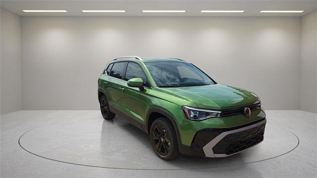 new 2025 Volkswagen Taos car, priced at $28,627