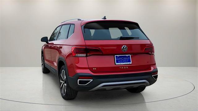 new 2024 Volkswagen Taos car, priced at $28,600