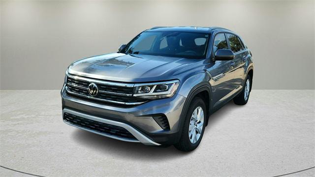 used 2021 Volkswagen Atlas Cross Sport car, priced at $19,923