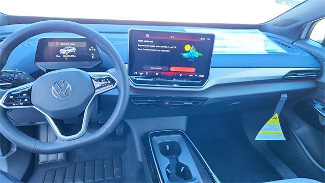 new 2025 Volkswagen ID.4 car, priced at $46,575