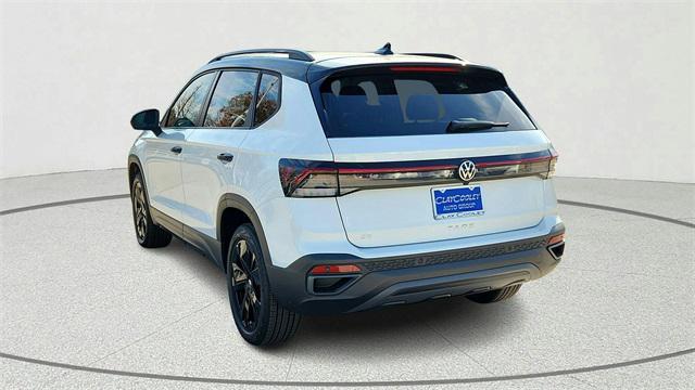 new 2025 Volkswagen Taos car, priced at $31,028