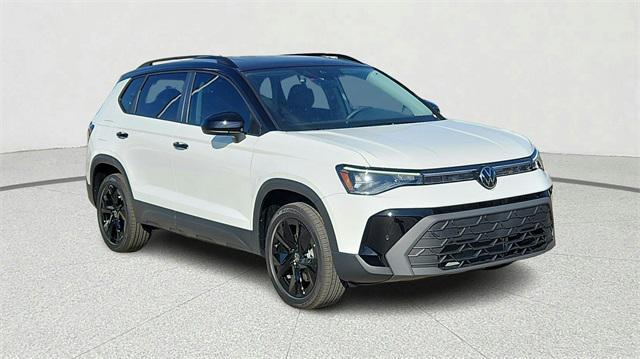 new 2025 Volkswagen Taos car, priced at $31,028