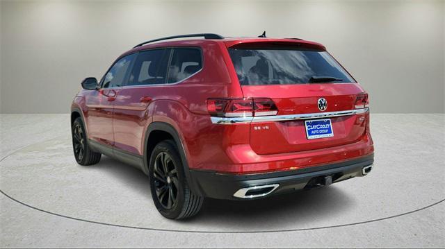 used 2022 Volkswagen Atlas car, priced at $30,000