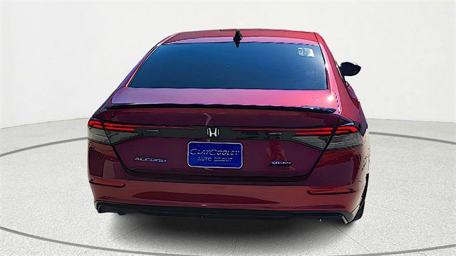used 2024 Honda Accord Hybrid car, priced at $28,656
