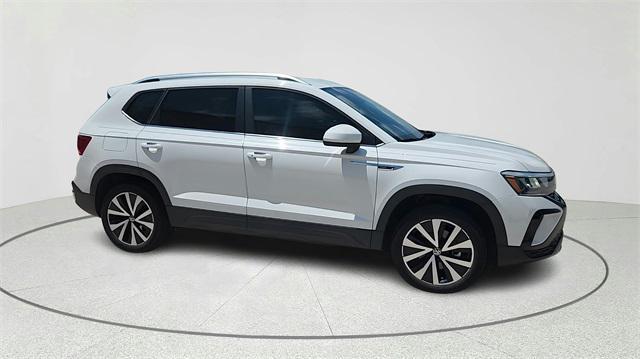 new 2024 Volkswagen Taos car, priced at $24,000