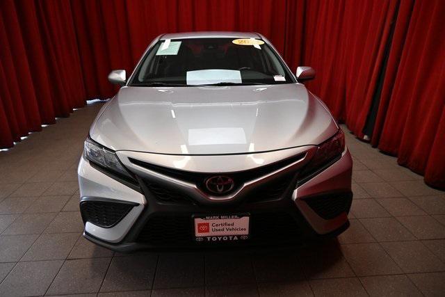 used 2021 Toyota Camry car, priced at $20,462