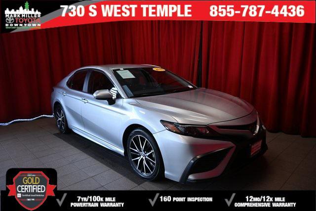 used 2021 Toyota Camry car, priced at $20,462