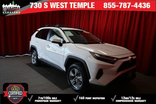 used 2022 Toyota RAV4 Hybrid car, priced at $33,456