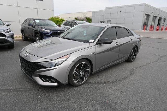 used 2021 Hyundai Elantra car, priced at $18,337