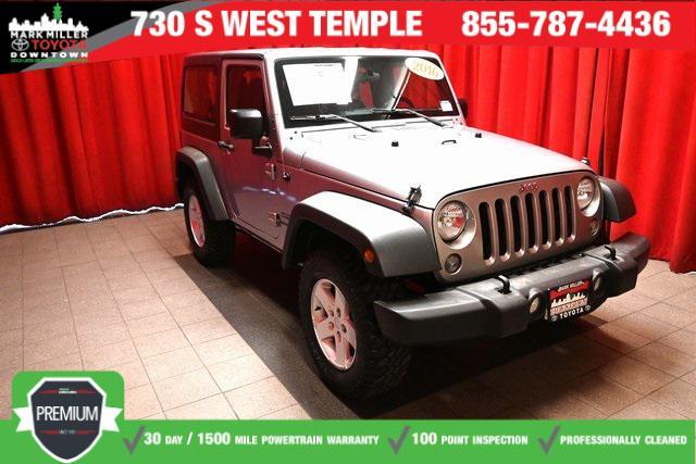 used 2016 Jeep Wrangler car, priced at $18,976
