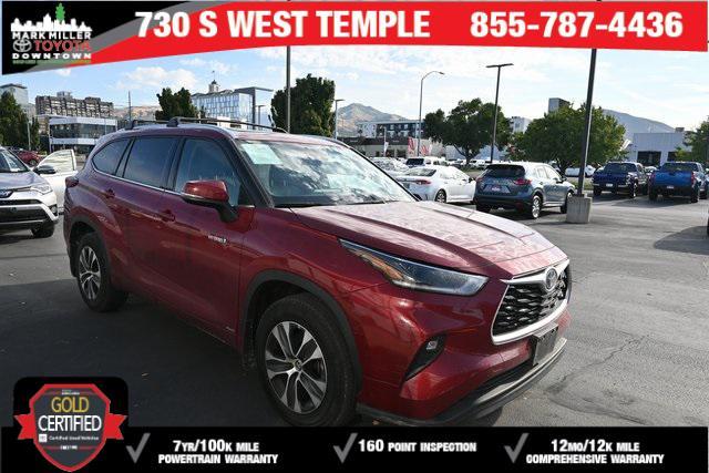 used 2021 Toyota Highlander Hybrid car, priced at $40,113