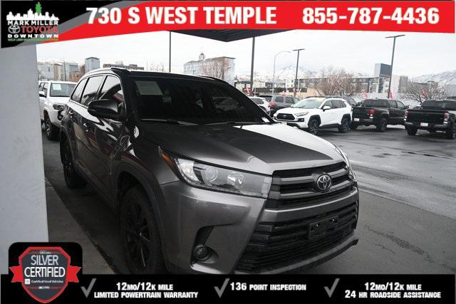 used 2019 Toyota Highlander car, priced at $28,318