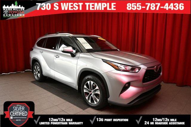 used 2020 Toyota Highlander car, priced at $27,449