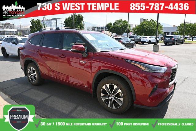 used 2021 Toyota Highlander Hybrid car, priced at $38,803