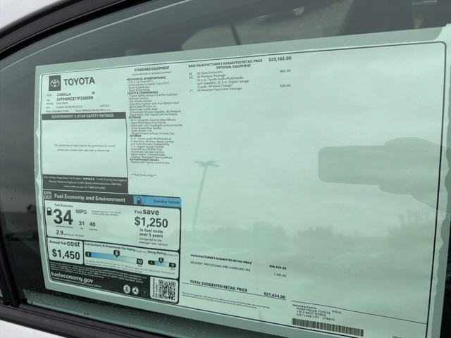 new 2026 Toyota Corolla car, priced at $26,181