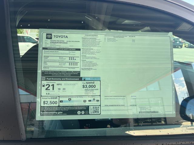 new 2025 Toyota Tacoma car, priced at $43,826