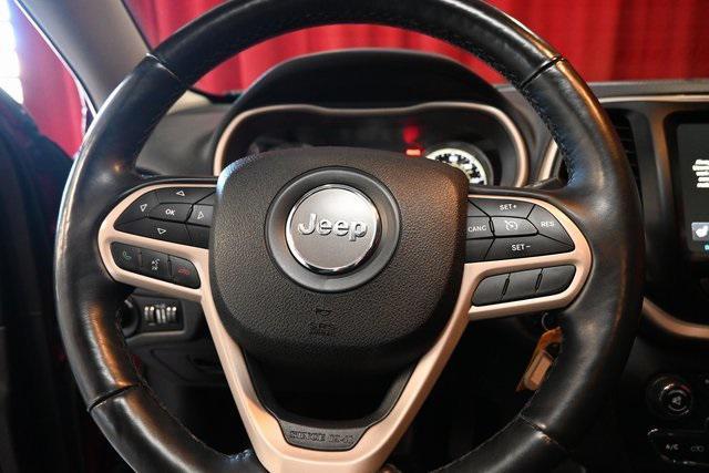 used 2017 Jeep Cherokee car, priced at $15,520