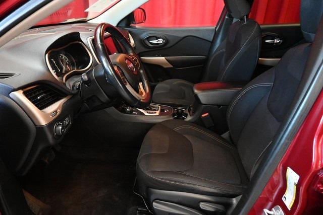 used 2017 Jeep Cherokee car, priced at $15,520