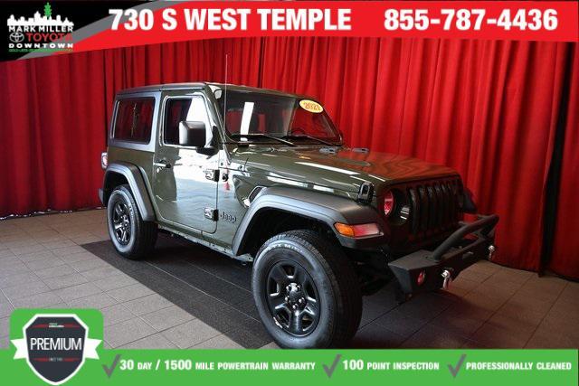 used 2021 Jeep Wrangler car, priced at $25,428