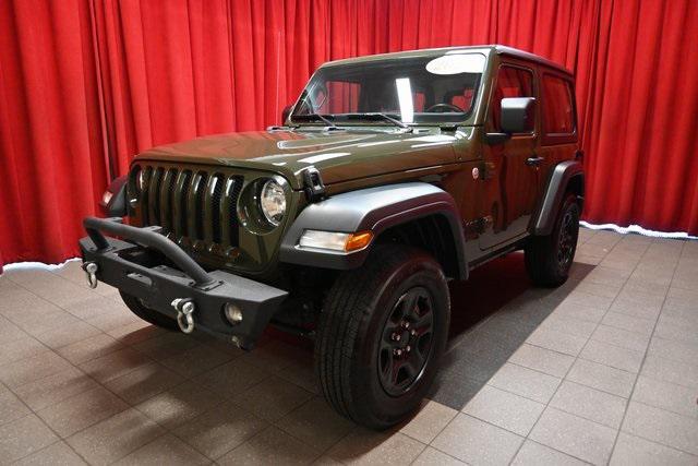 used 2021 Jeep Wrangler car, priced at $25,428