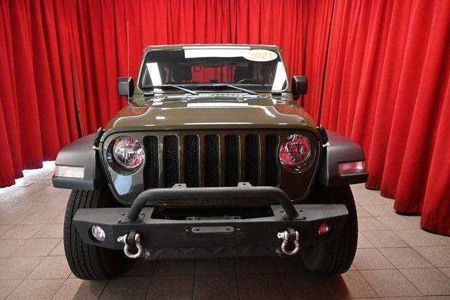 used 2021 Jeep Wrangler car, priced at $25,428