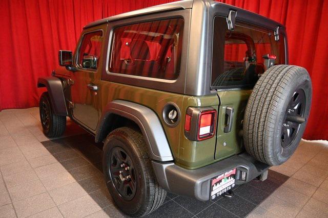 used 2021 Jeep Wrangler car, priced at $25,428