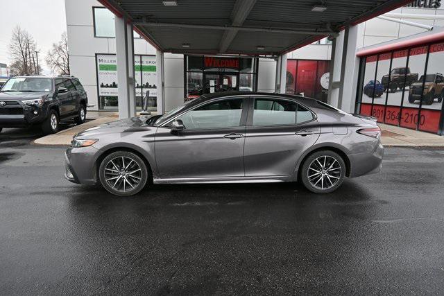 used 2021 Toyota Camry car, priced at $20,863