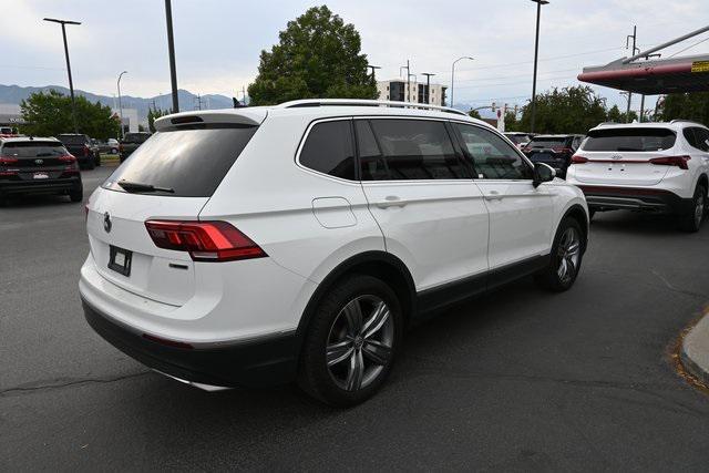 used 2021 Volkswagen Tiguan car, priced at $20,396