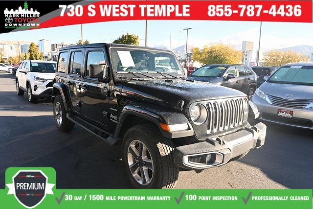 used 2022 Jeep Wrangler Unlimited car, priced at $32,845