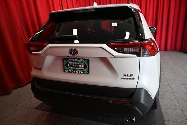 used 2021 Toyota RAV4 Hybrid car, priced at $30,050